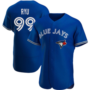 Lids Hyun-Jin Ryu Toronto Blue Jays Jersey Design Desktop Cornhole