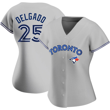 Carlos Delgado Toronto Blue Jays Alternate Road Stitched Jersey