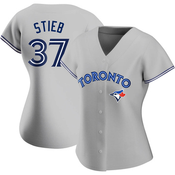 Dave Stieb Men's Toronto Blue Jays Alternate Jersey - Royal Authentic