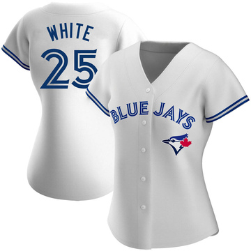 MAJESTIC WOMEN'S TORONTO BLUE JAYS COOLBASE REPLICA HOME JERSEY WHITE –  National Sports