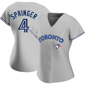 20518 Womens Nike Toronto Blue Jays GEORGE SPRINGER Sewn JERSEY NWT