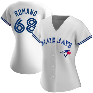 Jordan Romano Men's Toronto Blue Jays Jersey - Black/White Replica