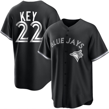 Jimmy Key Men's Toronto Blue Jays Alternate Jersey - Royal Authentic
